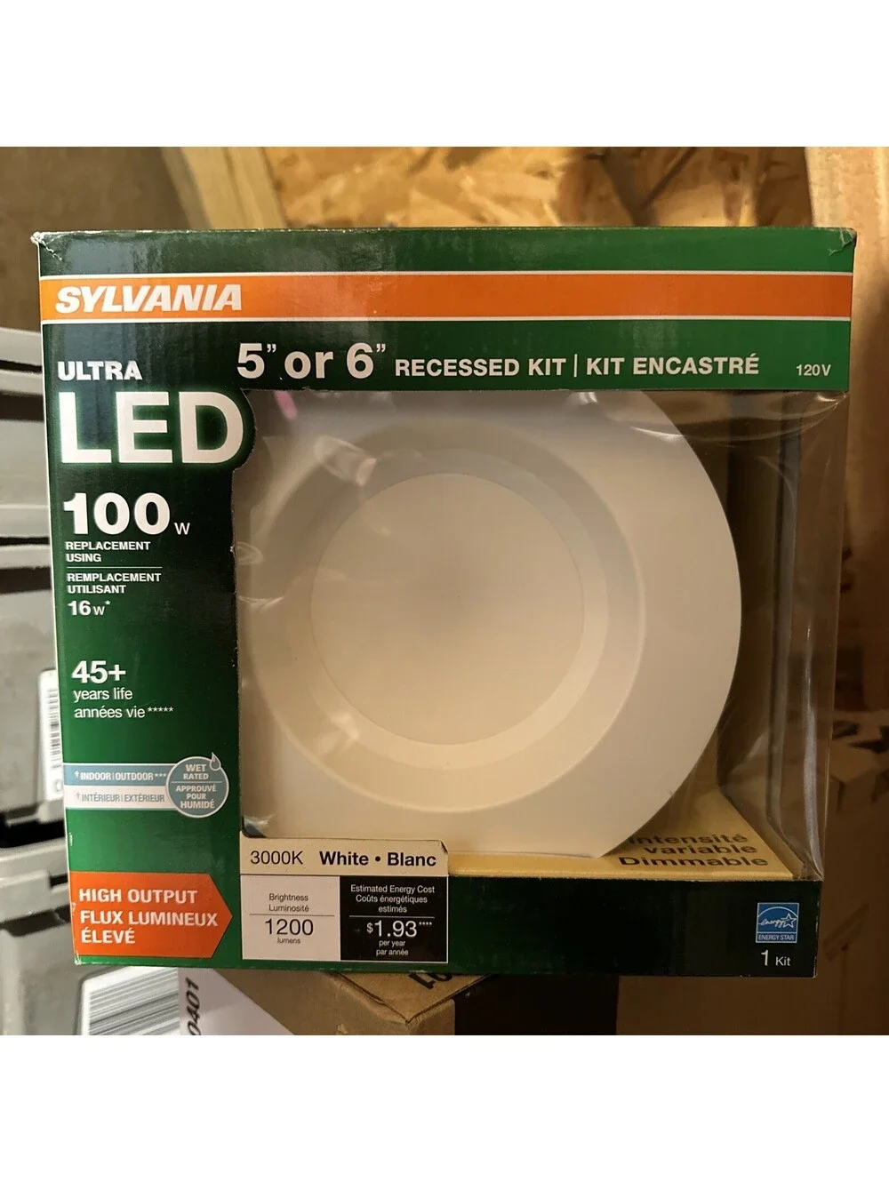Sylvania LED Recessed Downlight Kit 5